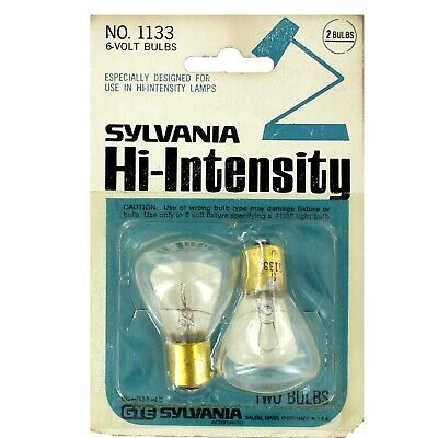 High Intensity 6V Bulbs Bayonet Base (2-Bulbs) #1133 • 5$