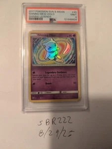 PSA 9 MINT Shining Mew Shining Legends Holo Pokemon 40/73 - Picture 1 of 2