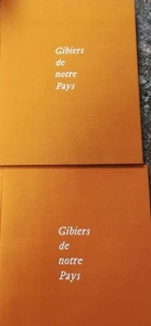 Gibiers de notre pays Livre premier et second | J.Oberthur | Bon état - Picture 1 of 4