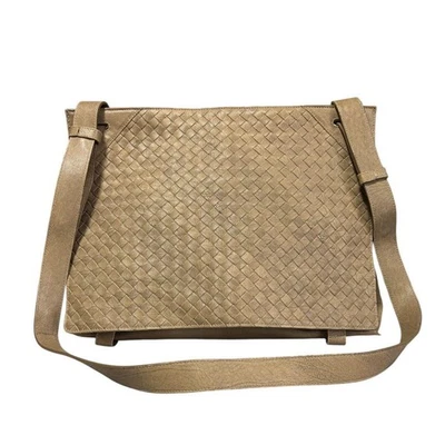 Bolso de Hombro Bottega Veneta Intrecciato Cuero Gran Capacidad Usado Foto 1 de 4