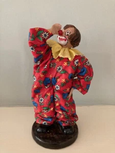 Sanguiliano Arte (hand made in Italy) Clown Ornament - Picture 1 of 6