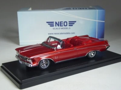 (KI-11-36) Neo Scale Models 46845 Imperial Crown Convertible 1963 in 1:43 in OVP - Bild 1 von 2