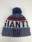 New Era New York Giants Knit Stocking Cap /Hat BLUE WHITE RED One Size Fits Most