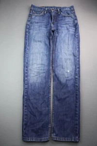 Herren 2014 Levi's 514 Jeans Slim Straight Distressed mittlere Waschung Gr. 29x32 (Msr 29x31) - Bild 1 von 7