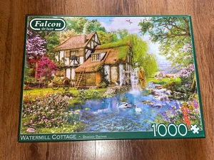 Falcon de Luxe Wassermühle Cottage von Dominic Davison 1000 Teile Puzzle - Bild 1 von 4