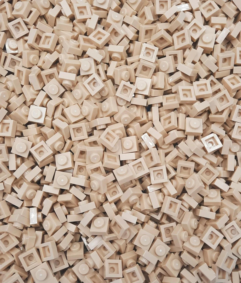 Lego Platten 1x1 neu 100 Stück tan sand beige neu 3024 - Bild 1 von 1