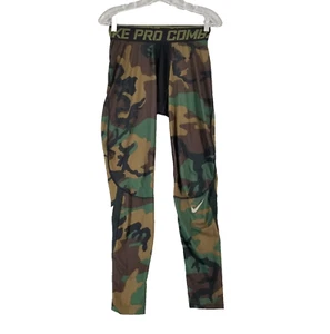 Nike Pro Combat camo leggings pants men's large lightweight Flex stretch - Picture 1 of 9