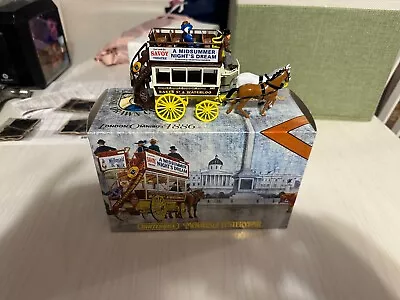 YSH2 Matchbox Models Of Yesteryear London Omnibus 1886 Horsedrawn Carriage Boxed - Image 1 of 4