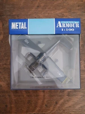 Very Rare Metal Armour Collection- A-4E Skyraider U.S. Marines 5201 1:100 NEW - Image 1 of 4