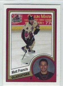 2010-11 Gwinnett Gladiators (ECHL) Matt Francis