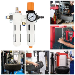 Air Pressor Oil Water Separator Regulator Pressure Gauge f/ Tire Changer Machine - Picture 1 of 15