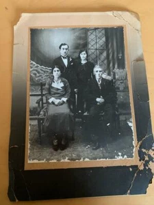 Rare Original Photograph Jewish Family 1922 - Picture 1 of 7