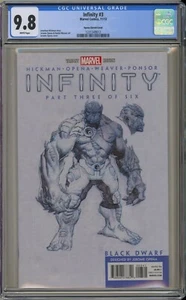 Infinity 3 CGC 9.8 Boceto Variante Opena Avengers Thanos Black Order X-men Namor - Imagen 1 de 9