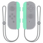 Custom Joy avec sangle de poignet et pack de 2 boutons de logement pour Nintendo Switch