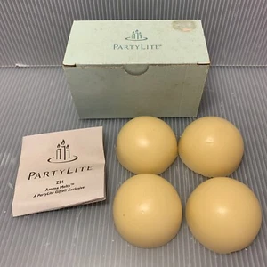 Calentador PartyLite Aroma Derrete ALMENDRA MIEL (Z24159) ~ Caja de 4 ~ NUEVO EN CAJA Retirado - Imagen 1 de 5