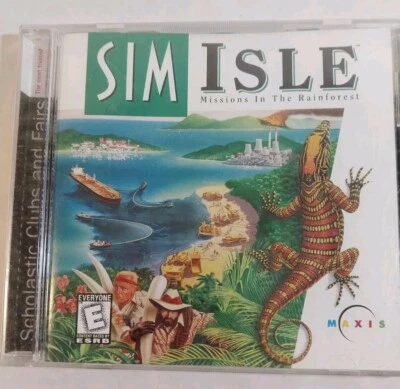 Sim Isle Missions in the Rainforest 1998 PC CD-ROM Computer Game New Sealed  - Image 1 of 4