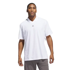 New Adidas TK Pique polo White Golf Men's Medium IL5061 - Picture 1 of 1