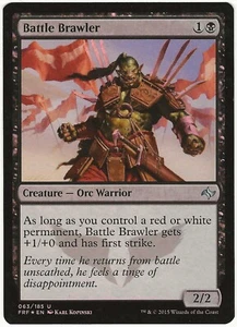 MTG Battle Brawler FOIL Fate Reforged Uncommon LP - Picture 1 of 2