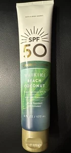 *NUEVO* Waikiki Beach Coconut ~ LOCIÓN CORPORAL PROTECTOR SOLAR Baño y Cuerpo Funciona FPS 50 - Imagen 1 de 1