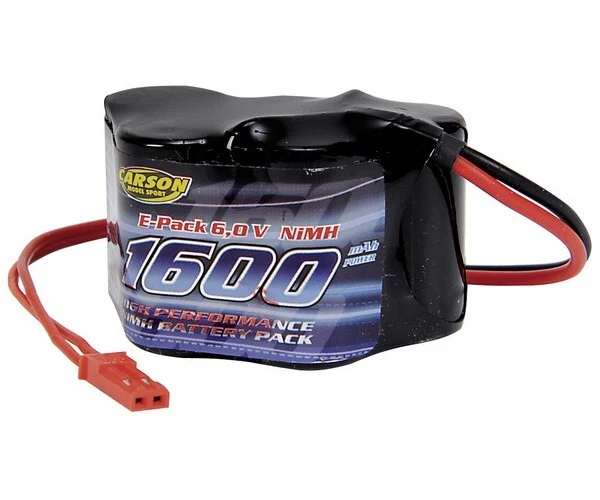 Carson 500008104 Akku Pack Empfänger 6V/1600 mAh NiMH - Bild 1 von 1