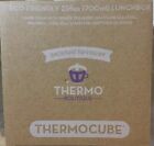Thermo Boutique Thermocube Stainless Lunchbox w/Silicone Lid/Bottom - Purple NIB