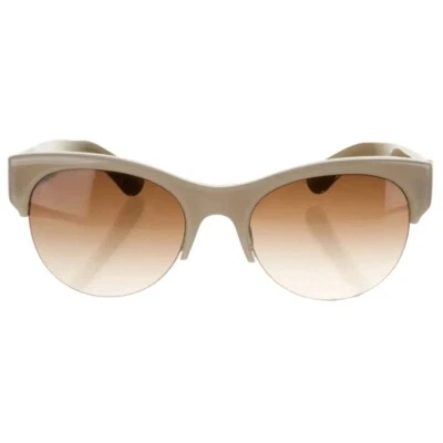 Gafas de sol redondas beige OLIVER PEOPLE 'Louella' para mujer Foto 1 de 4