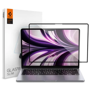 Spigen [Glas.tR SLIM] Displayschutzfolie für Macbook Air (M3 / M2) Hartglas - Bild 1 von 18