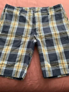 Men’s Lacoste Plaid Shorts Size 36 - Picture 1 of 6