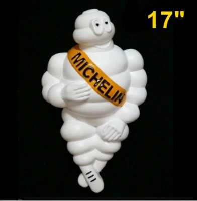 Michelin Man Doll Bibendum Figure Advertise Tire Collectibles Truck Yellow 17" - Image 1 of 4