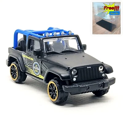 Majorette Jeep Wrangler Rubicon  - Jeep Trail Spec - Black 1:60 (3") no Package - Image 1 of 4