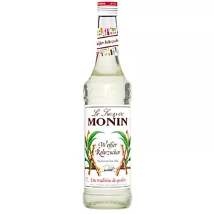 Monin Rohrzucker weiß Sirup 1000ml für Cocktails, Speisen und Getränke - Bild 1 von 1