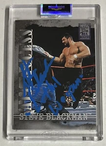 2002 Fleer WWF All Access #38 Steve Blackman Hand Signed Trading Card Cased - Picture 1 of 1