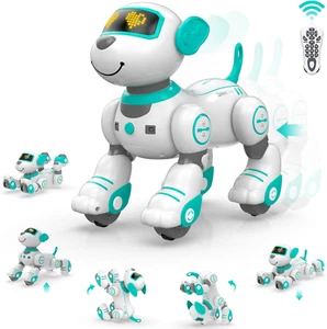 Remote Control Robot Dog Toy for Kid, Programmable Robotic Puppy, Interactive Ro - Picture 1 of 7