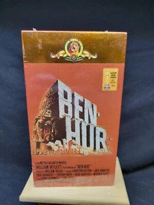 BEN-HUR 2-VHS TAPE BOXED SET BRAND NEW SEALED MOVIE 1987 MGM HOME - Picture 1 of 4