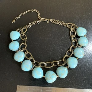 Premier Designs Signed PD Beads Multi-Strands Necklace Vintage Women Jewelry - Picture 1 of 10