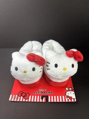 Zapatillas de felpa Sanrio HELLO KITTY para mujer rojas/blancas talla XS/S (5-6) Foto 1 de 4