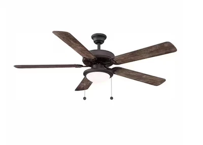*Factory-Sealed* Hampton Bay Trice 56 in. LED Espresso Bronze Ceiling Fan - Image 1 of 4