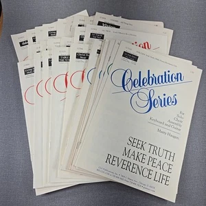 GIA Celebration Series 34 Sheet Music Lot ~ New Jerusalem God Choir Booklets - Picture 1 of 24