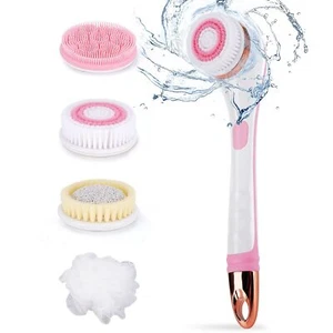 Electric Body Brush For Exfoliating And Massage Long Handle Electric Bath Brush - Picture 1 of 9