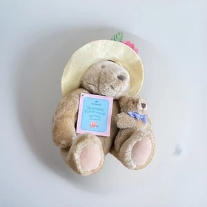 Hallmark Bernadette Cuddlesworth & Baby Fuzzmore mit Etikett 8 Zoll * Kostenloser Versand - Bild 1 von 3