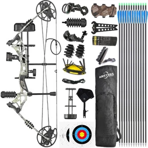 Compoundbogen Set Jagdbogen 30-70lbs Bogenschießen Schießen Sportbogen Jagd - Bild 1 von 26