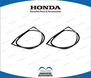 In Stock! Honda OEM Civic EG4 EG6 Rear Quarter Glass Window Molding Seal RH & LH - Picture 1 of 3
