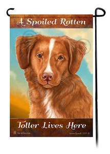 A Spoiled Rotten Toller Lives Here - Imagen 1 de 1