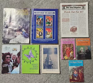 Lot Vintage SELTENE christliche Zeitschriften Bibelstudien tägliche Devtionale Herold Upper - Bild 1 von 1