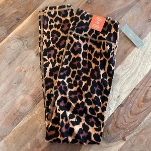 J.CREW WOMEN'S LEOPARD PRINT 7/8 HIGH RISE STRETCH LEGGINGS Sz XS - Picture 1 of 7