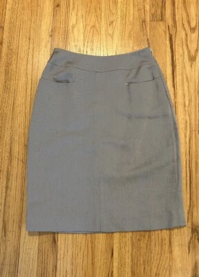 Nueva Falda Lápiz Sin Etiquetas Oscar Del La Renta Rayas Talla 4 Foto 1 de 4