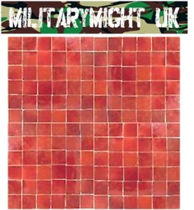 1 32 /1 35 SCALE SHEET 20TH CENTURY QUARRY TILE DIORAMA DOLLS HOUSE SET 3 DECALS - Picture 1 of 1