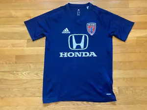 Adidas Indy Eleven NASL Mens Sz M Soccer Jersey Blue Honda - Picture 1 of 4