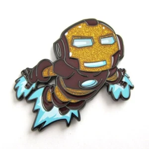 Disney Marvel Pins Iron Man Avengers RARE Glitter Variant Skottie Young NYCC Pin - Picture 1 of 4