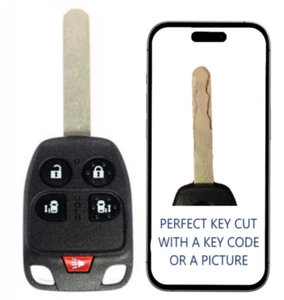 KEY CUT SERVICE + Remote Head Key For Honda Odyssey 2011 - 2013 N5F-A04TAA - Picture 1 of 4